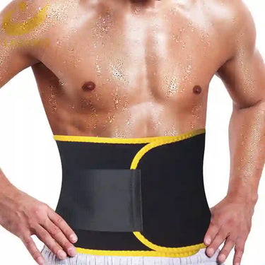 Gaine ventre plat homme, ajustable, pour brûler graisses et affiner ventre